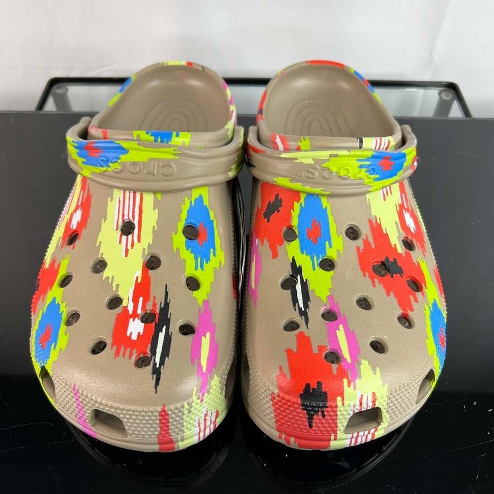 Crocs Classic Ikat Clog Multi-Color Size 13